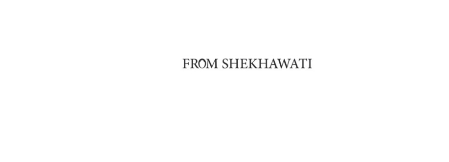 FROM SHEKHAWATI Cover Image