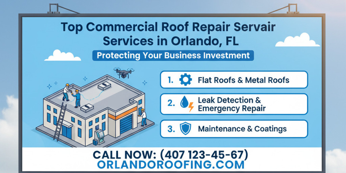 Top Commercial Roof Repair Services in Orlando, FL: Protecting Your Business Investment.